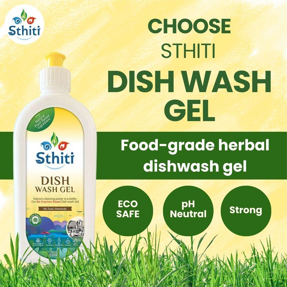 Sthiti ECO - Dish Wash Gel (2 Pack)