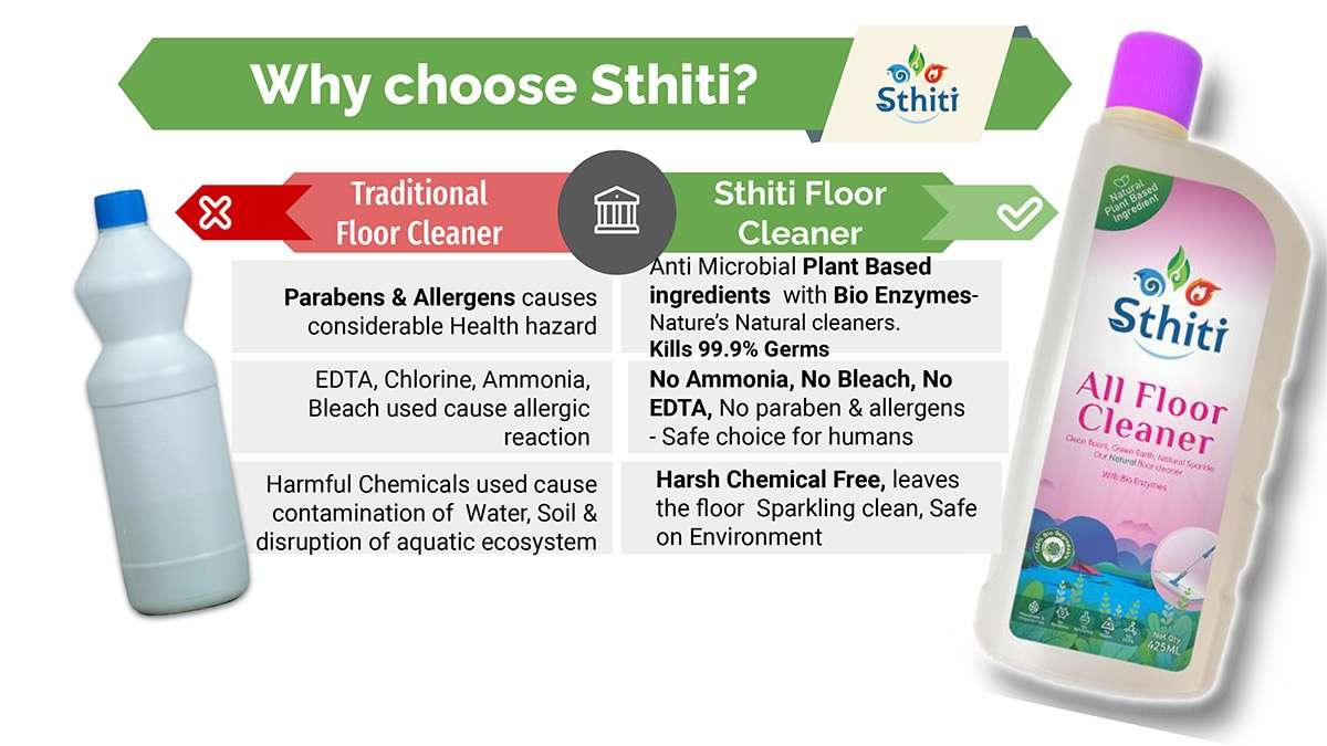 Sthiti ECO - COCO Tiles Floor Cleaner (2 Pack)